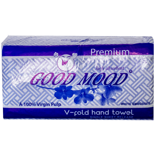 Hand towel-premium qulity-good mood V-fold Hand towel-premium quality-good mood